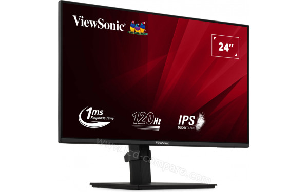 VIEWSONIC VA2448-MHJ - Vue 3/4 gauche