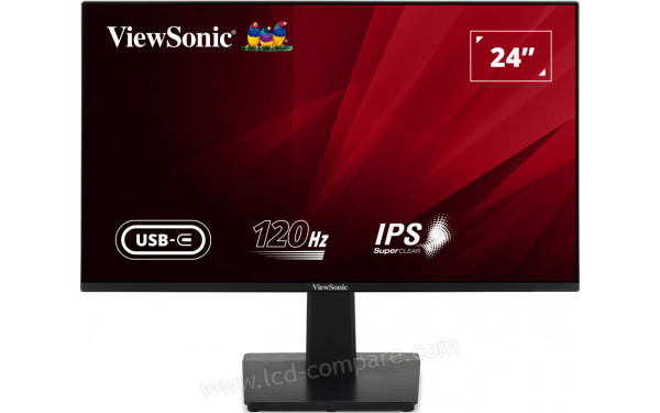 VIEWSONIC VA2448-MHU - Vue de face