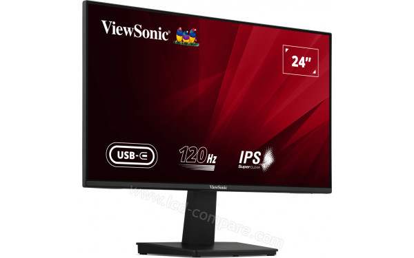VIEWSONIC VA2448-MHU - Vue 3/4 gauche