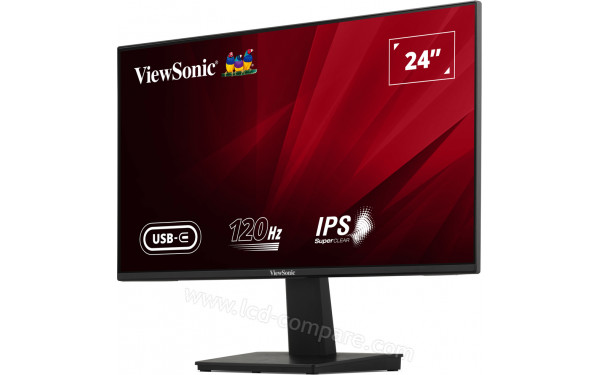 VIEWSONIC VA2448-MHU - Vue 3/4 droite