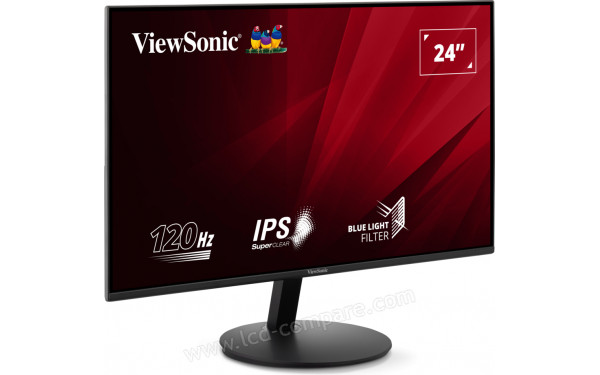 VIEWSONIC VA24E1-H - Vue 3/4 gauche