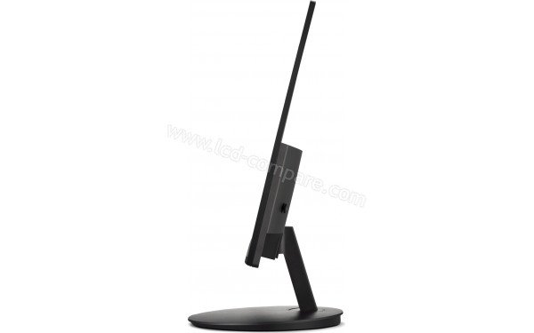 VIEWSONIC VA24E1-H - Vue de profil bascul&eacute; vers l'arri&egrave;re