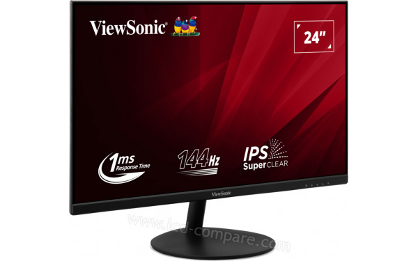 VIEWSONIC VA24E2-H - Vue 3/4 gauche