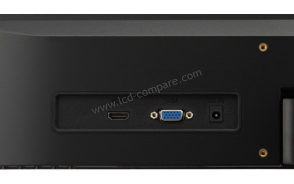 VIEWSONIC VA24E2-H - Connectiques