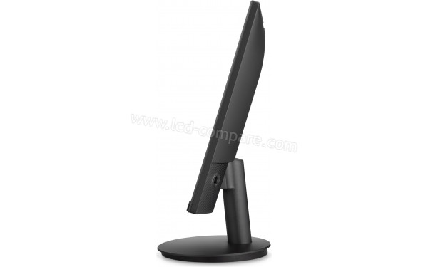 VIEWSONIC VA24G1-H - Vue de profil bascul&eacute; vers l'arri&egrave;re