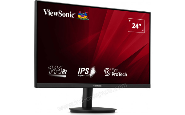 VIEWSONIC VA24G1-H - Vue 3/4 gauche