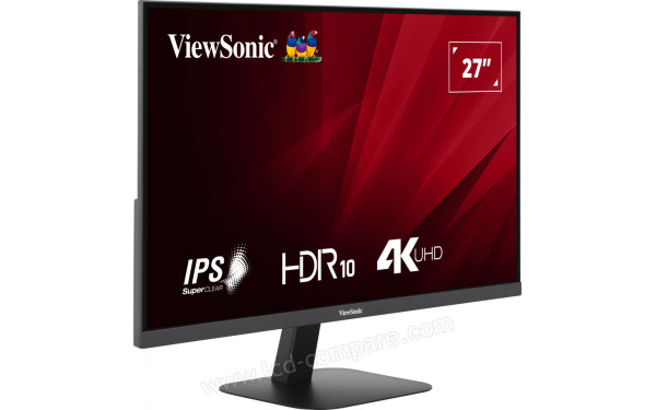 VIEWSONIC VA2708-4K-HD - Vue 3/4 gauche