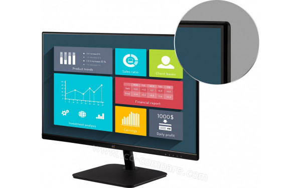 VIEWSONIC VA2732-MHD - Design sans bords sur 3 c&ocirc;t&eacute;s