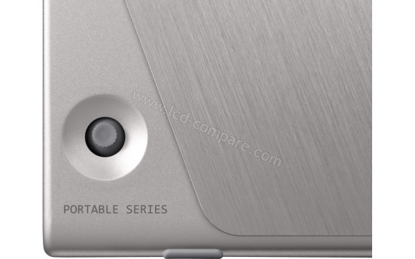 VIEWSONIC VG1655 - Zoom sur le bouton de contr&ocirc;le &agrave; l'arri&egrave;re