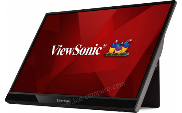 VIEWSONIC VG1655 - Vue 3/4 droite en position inclin&eacute;e