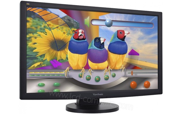VIEWSONIC VG2233-LED - Vue 3/4 gauche