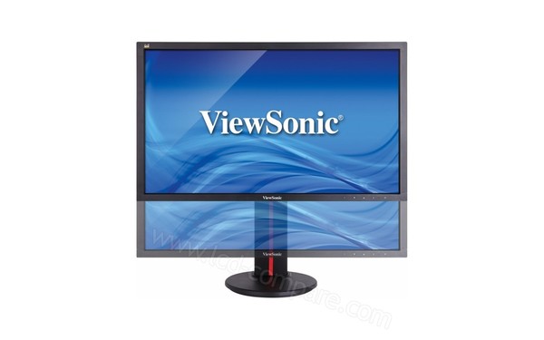 VIEWSONIC VG2401mh-2 - Vue de face - R&eacute;glage de la hauteur
