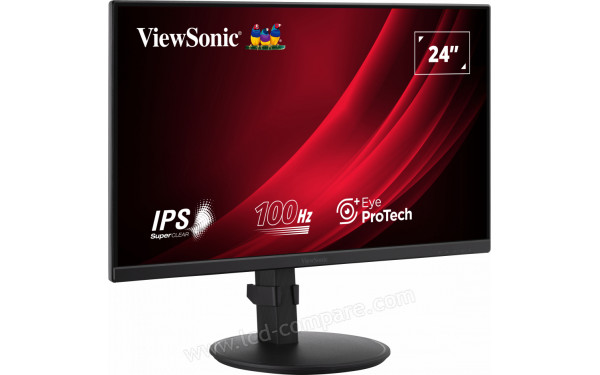 VIEWSONIC VG2408A-MHD - Vue 3/4 gauche
