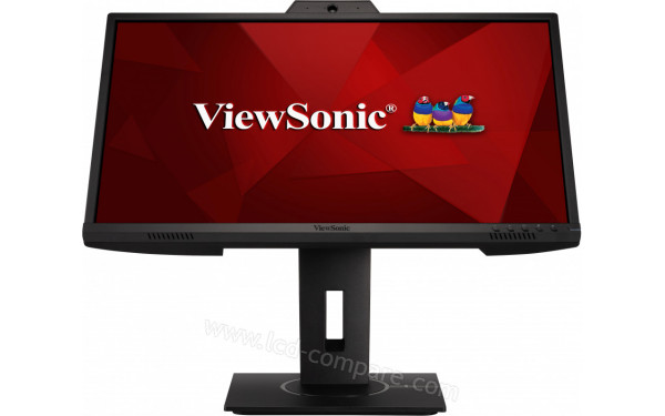 VIEWSONIC VG2440V - Vue de face bascul&eacute; en arri&egrave;re