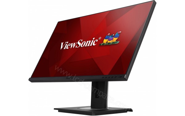 VIEWSONIC VG2455 - Vue 3/4 droite bascul&eacute;