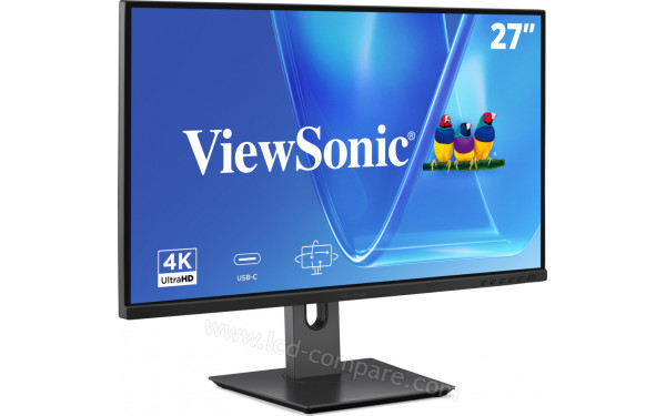 VIEWSONIC VG2719U-4K - Vue 3/4 gauche