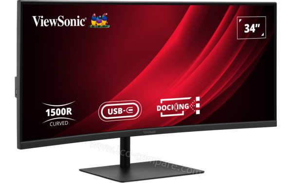 VIEWSONIC VG3419C-2 - Vue 3/4 gauche