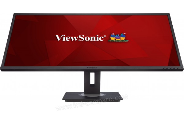 VIEWSONIC VG3448 - Vue de face bascul&eacute; vers l'arri&egrave;re