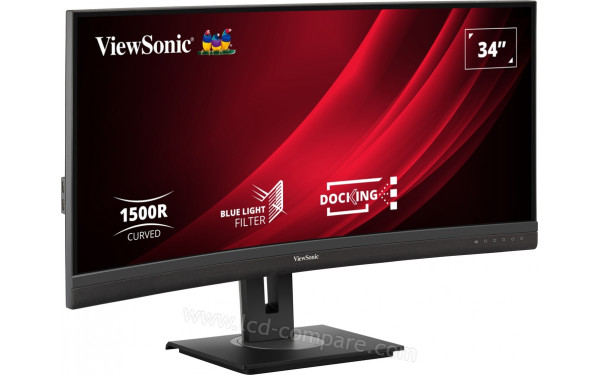 VIEWSONIC VG3456C - Vue 3/4 gauche