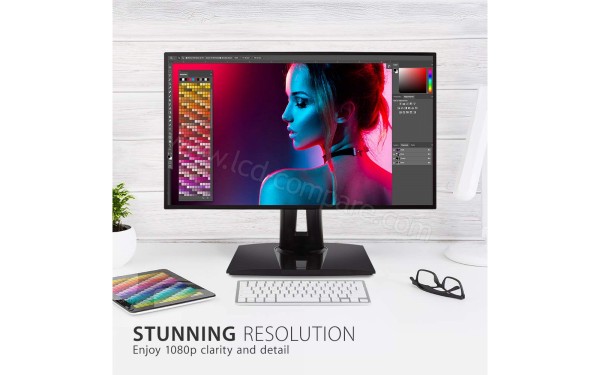 VIEWSONIC VP2458 - Clart&eacute; et d&eacute;tails