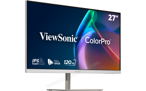 VIEWSONIC VP2766-2K-W - Vue 3/4 gauche