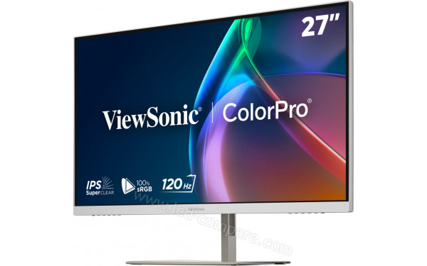 VIEWSONIC VP2766-2K-W - Vue 3/4 droite