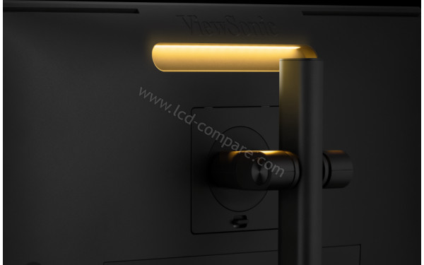 VIEWSONIC VP2786-4K - Zoom sur la partie arri&egrave;re &eacute;clair&eacute;e