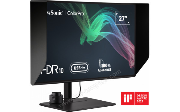 VIEWSONIC VP2786-4K - Vue 3/4 gauche