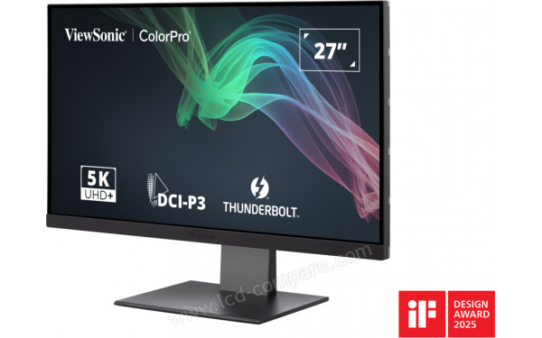 VIEWSONIC VP2788-5K - Vue 3/4 droite