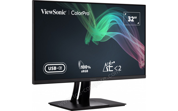 VIEWSONIC VP3256-4K - Vue 3/4 gauche