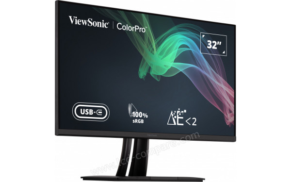 VIEWSONIC VP3256-4K - Vue 3/4 gauche