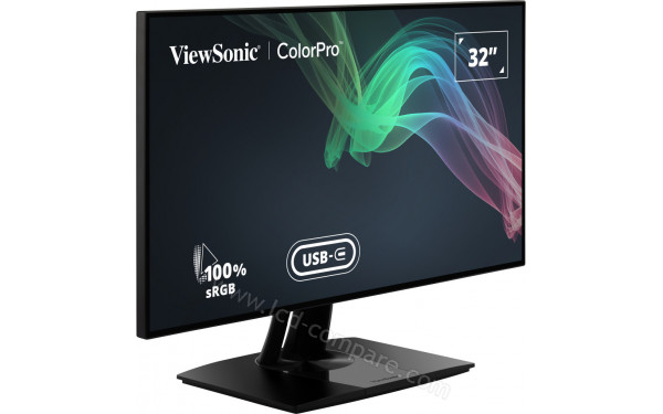 VIEWSONIC VP3268a-4K - Vue 3/4 gauche