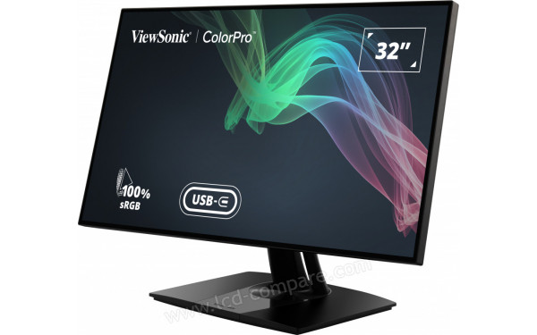 VIEWSONIC VP3268a-4K - Vue 3/4 droite