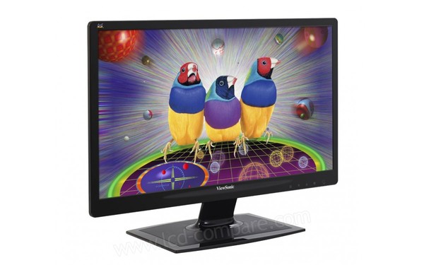 VIEWSONIC VX2410mh-LED - Vue 3/4 gauche