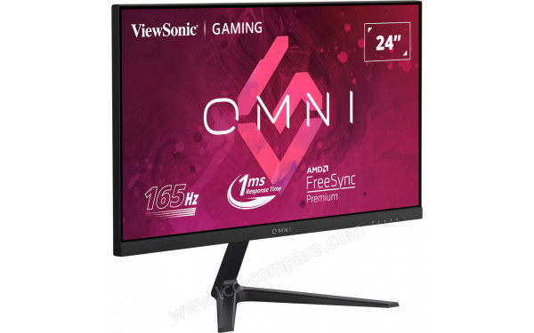 VIEWSONIC VX2418-P-MHD - Vue 3/4 gauche