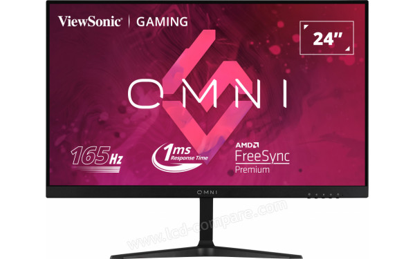 VIEWSONIC VX2418-P-MHD - Vue de face