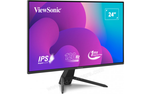 VIEWSONIC VX2470-MHD - Vue 3/4 gauche