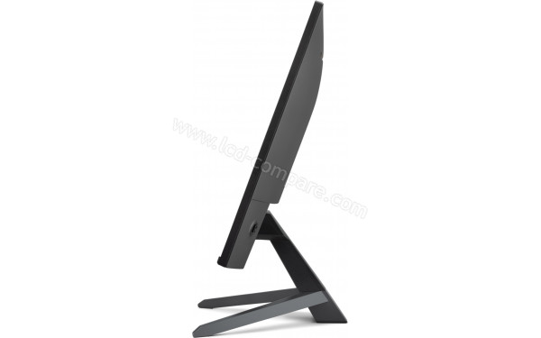 VIEWSONIC VX2470-MHD - Vue de profil bascul&eacute; vers l'arri&egrave;re