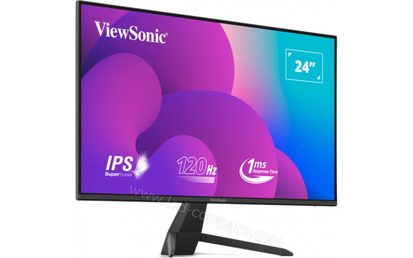 VIEWSONIC VX2470-MHD - Vue 3/4 gauche