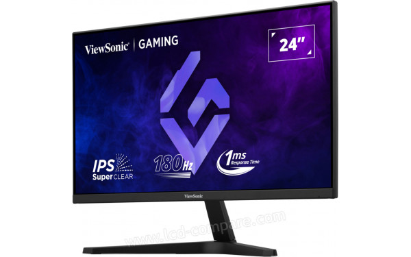 VIEWSONIC VX24G1-HD - Vue 3/4 droite