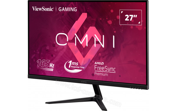 VIEWSONIC VX2718-P-MHD - Vue 3/4 droite