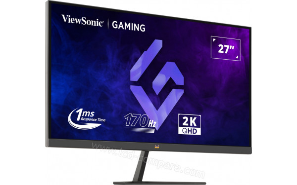 VIEWSONIC VX2758A-2K-PRO - Vue 3/4 gauche