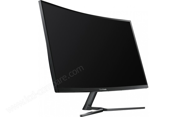 VIEWSONIC VX2758-C-MH - Vue 3/4 gauche en mode inclinaison