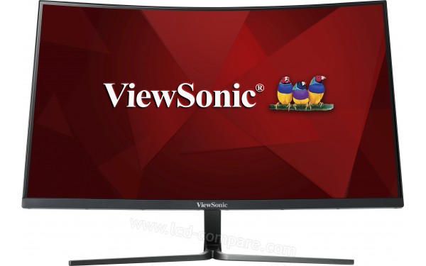 VIEWSONIC VX2758-PC-MH - Vue de face pench&eacute;