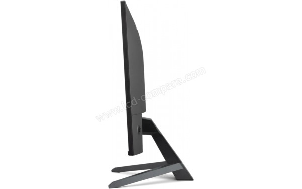 VIEWSONIC VX2770-MHD - Vue de profil bascul&eacute; vers l'avant