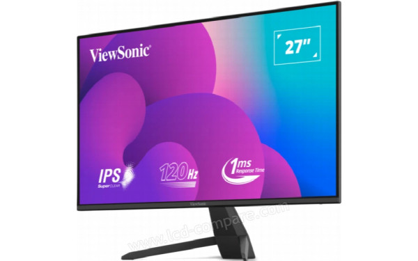 VIEWSONIC VX2770-MHD - Vue 3/4 droite