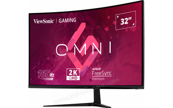 VIEWSONIC VX3218C-2K - Vue 3/4 droite