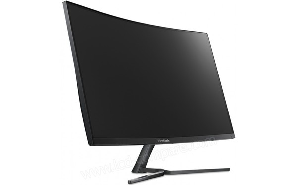 VIEWSONIC VX3258-2KC-MHD - Vue 3/4 gauche &eacute;cran inclin&eacute;