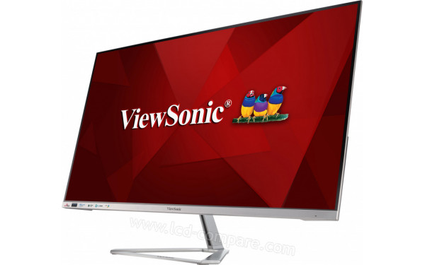 VIEWSONIC VX3276-2K-MHD-2 - Vue 3/4 droite bascul&eacute;