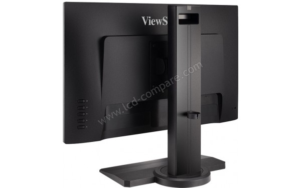VIEWSONIC XG2405 - Vue 3/4 arri&egrave;re position basse
